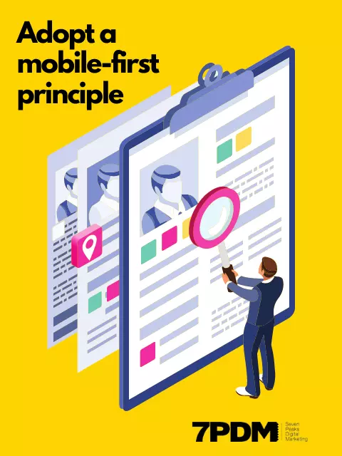 mobile first mobile friendly website