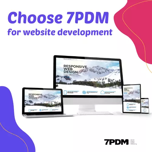 Why choose 7PDM for Website Development